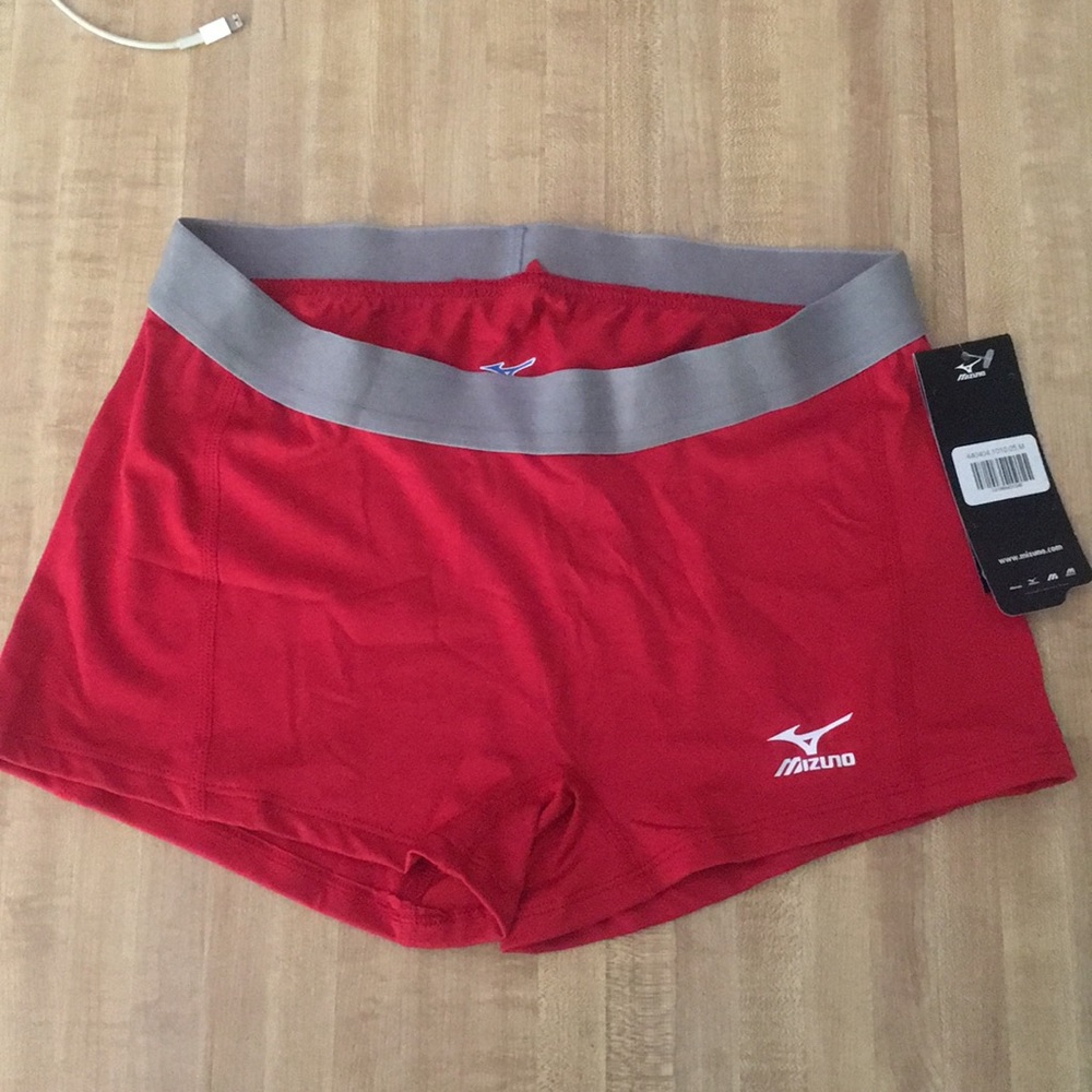 NWT Red Mizuno Volleyball Spandex